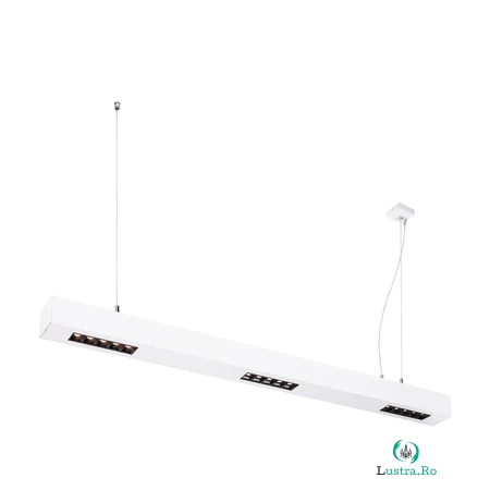 Lampa suspendata, lustra Q-LINE ® pandantiv, alb LED interior pandantiv, 1m, BAP, alb, 3000K, la 2,646.69 lei ron