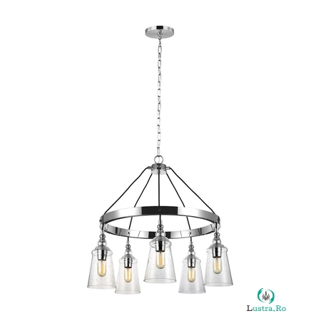 Corp de iluminat suspendat, lustra Loras 5 Light Chandeliers
