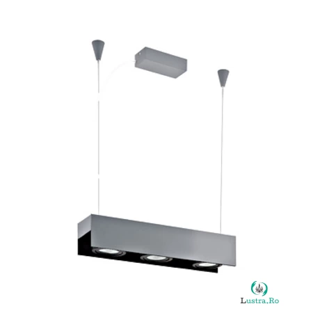 Vidago Pro DALI dimmable 3x9W 3000K silver /black IP20