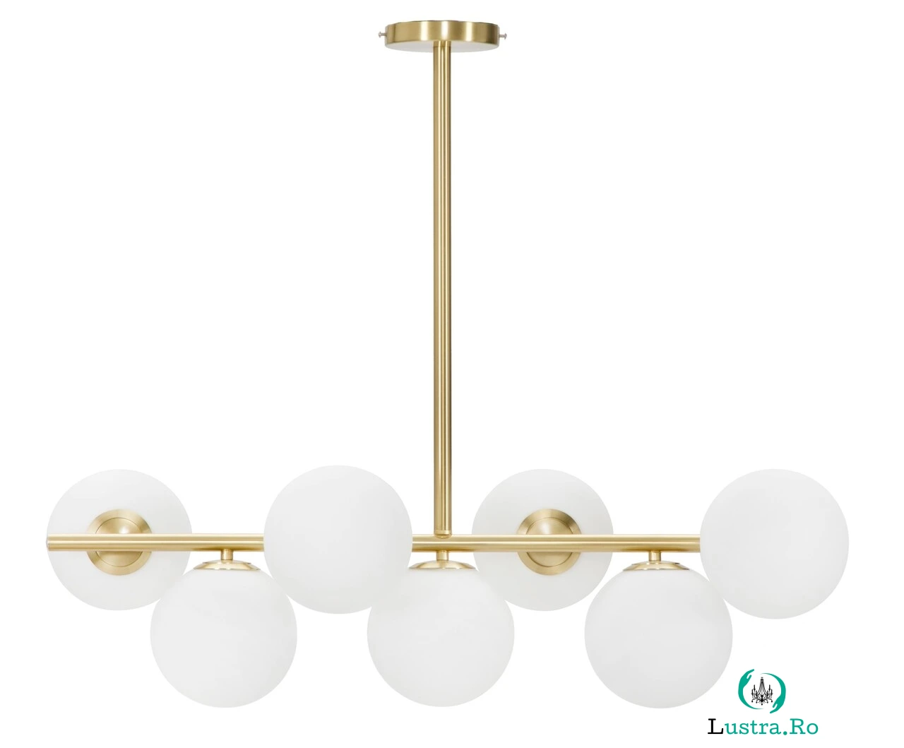 Lustra Glamy, Mauro Ferretti, 7 x E14, 20W, 81x30x74 cm, fier la 977.00 lei ron