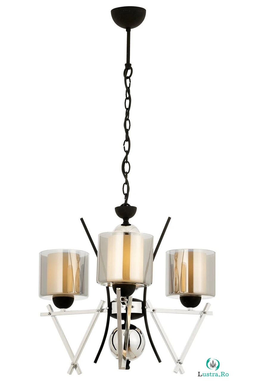 Lustra, Av-4301-3K, Aurora, 50 x 90 cm, 3 x E27, 60W, crom